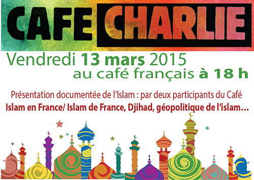 Prochain Café Charlie le 13 Mars 2015
